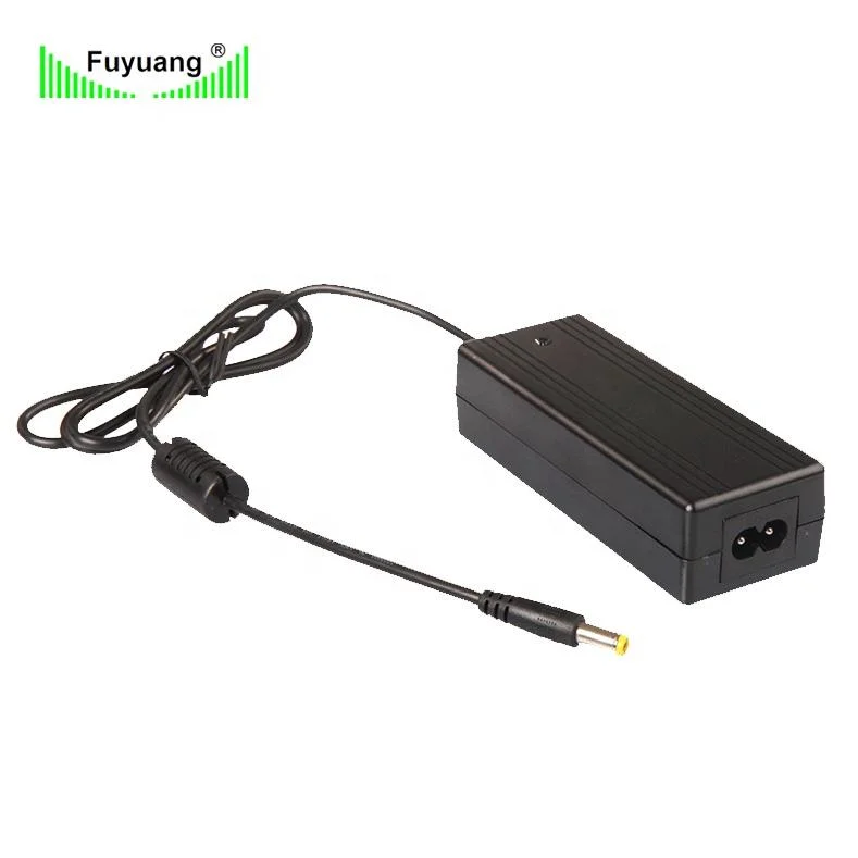 Fuyuang 3 Years Warranty CE Listed Fanless 34V 1.5A Power Adapter Switching Power Supply