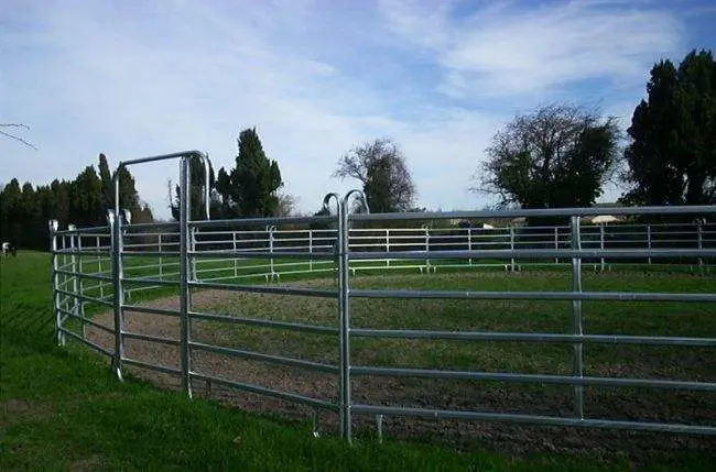 Caballo de granja galvanizado Hot-Dipped corral de ganado vacuno valla Panel