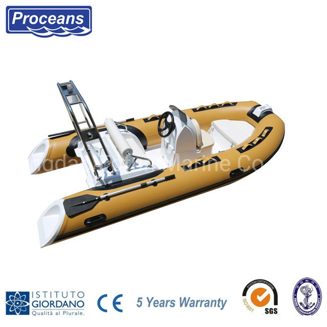 3,9 millones y 12,8 pies/PVC Hypalon costilla Barco/Power Boat/barco de motor/velocidad/barco barco de pesca