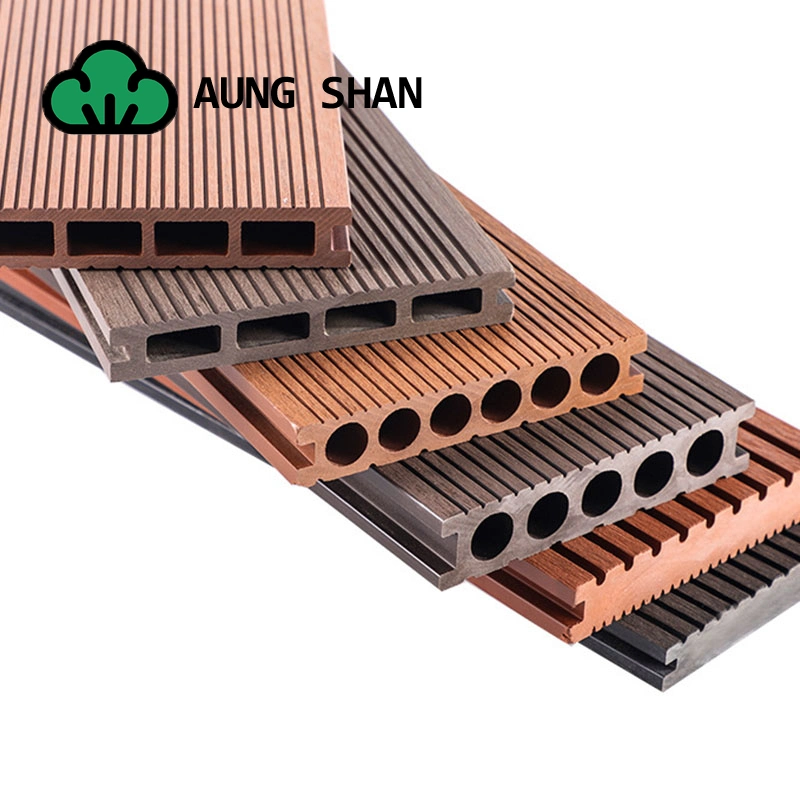 WPC Outdoor Decking Garden Use Plastic Wood Building Material