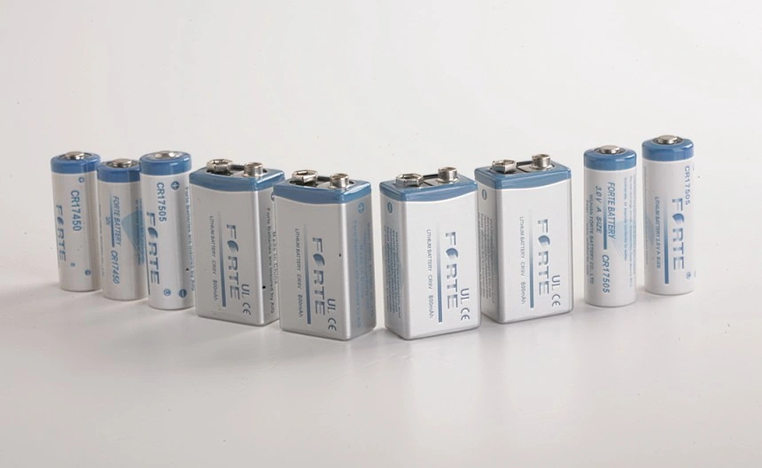 2000mA CR17450 batteries pour portable personnalisé 2000mAh