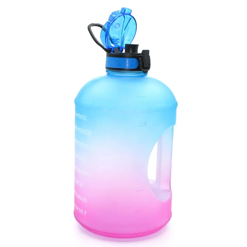 Wholesale/Supplier Large Capacity 1 Gallon Plastic Water Bottle BPA Free Motivational Time Marker for Gym Outdoor