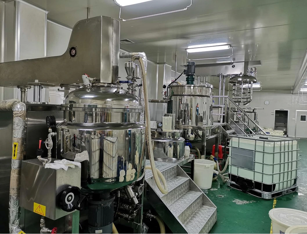 Shower Gel Making Machine, Shampoo Making Machine, Body Cream Lotion Machine