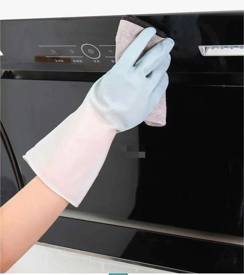 Durable High quality/High cost performance  Rubber Palm Latex House Hold Kitchen Cleaning Gloves, Factory Directly Sale, Comfortable to Use