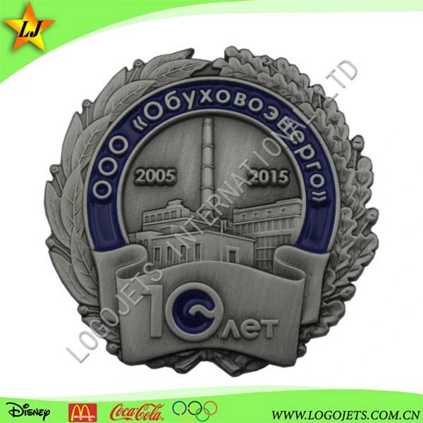 Hot Sale Custom Logo 3D Metal Lapel Pin Police Military Soft Hard Enamel for Promotional Gift