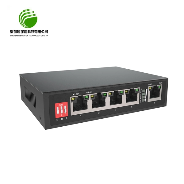 Manufacturer 4~12 Port Ethernet Switch with 1~12 Fiber Ports Network Switch