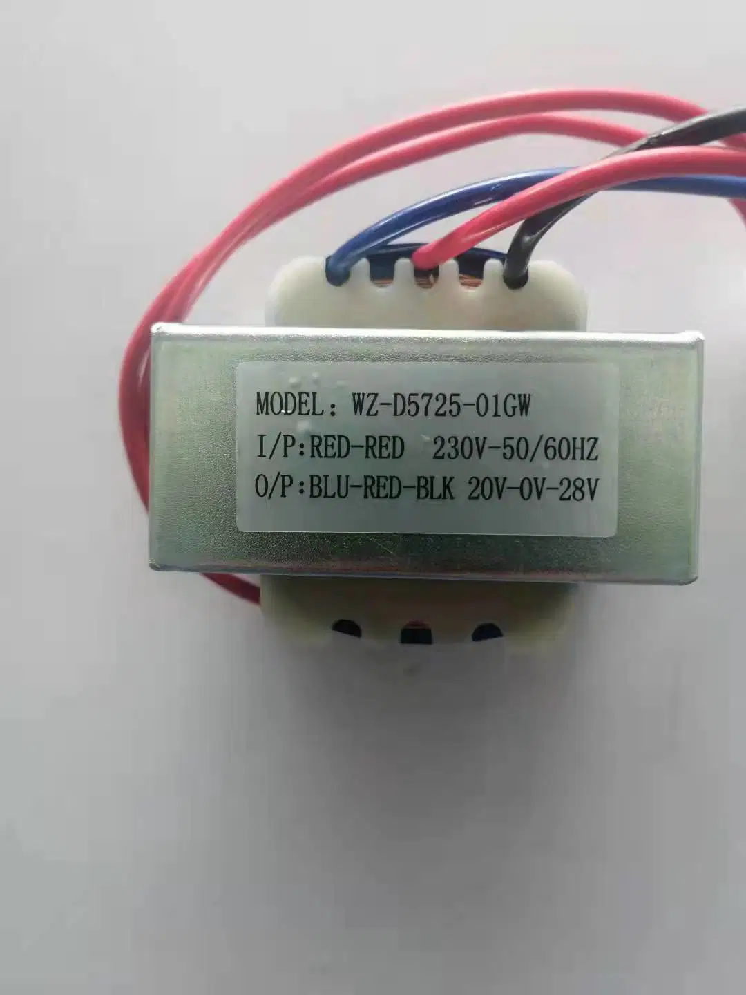 230V Electric Ei35 Ei41 Ei48 Ei57 Ei66 Audio Electrical Isolation Ei Power Supply Current Low Frequency Lamination Class 2 Transformer with UL CE Lead Wire