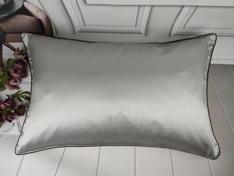 Hot Selling Luxury 22 mm 100% soie Satin 25 mm 22 mm Charmure de soie 100 % naturelle aux mûres de 19mm de qualité 6A Oreiller en tissu satiné pour dormir