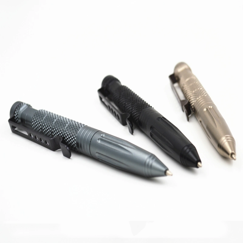 Promotional Self Defense Glass Breaker Tactical Pen with Ball Point Pen