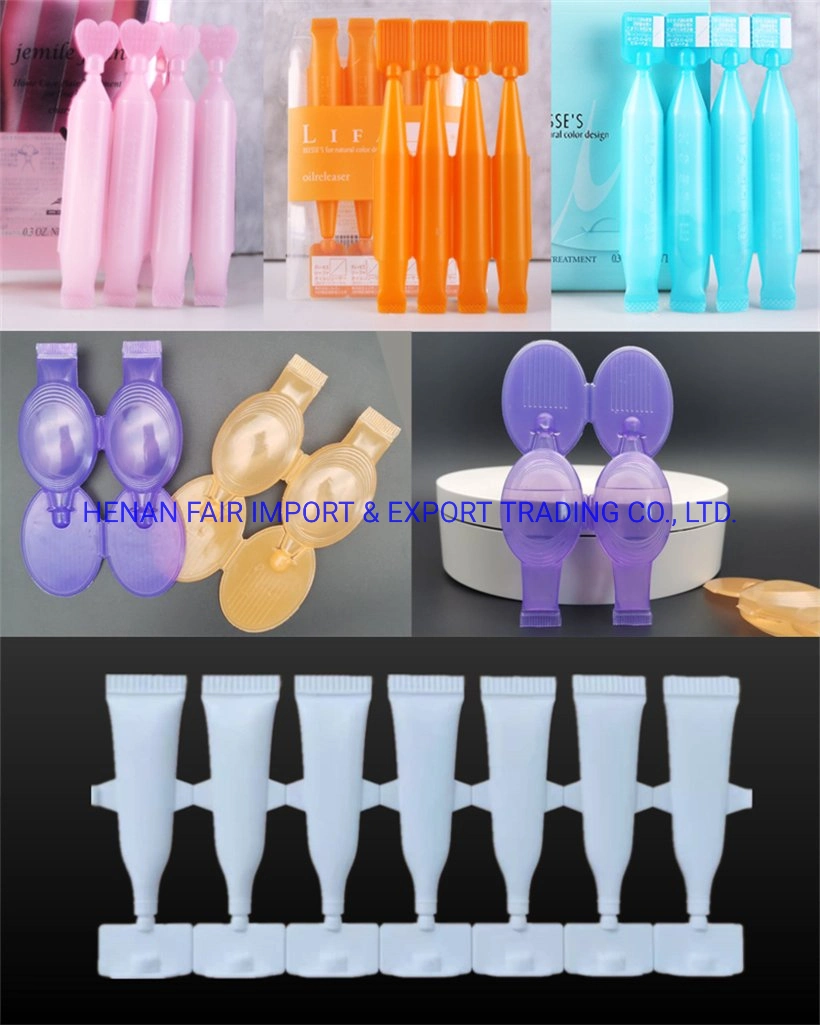 Automatic Vial Plastic Ampoule Form Fill Seal Machine for Syrup Pharm Gel Energy Liquid Packing