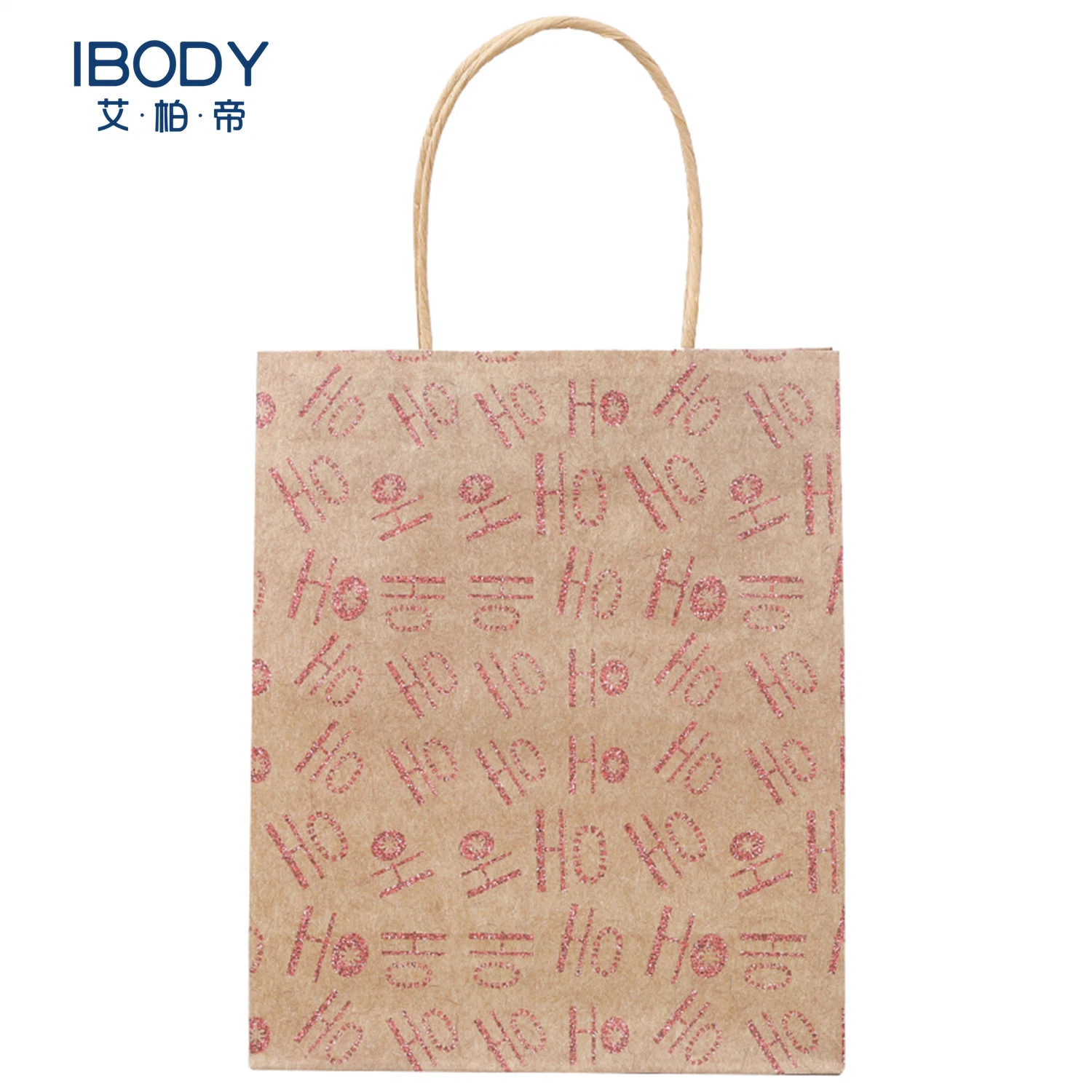 Paper Bags with Your Own Logo Folding Shopping Trolley Custom Gift Logo Eco Friendly Paper Craft Bag