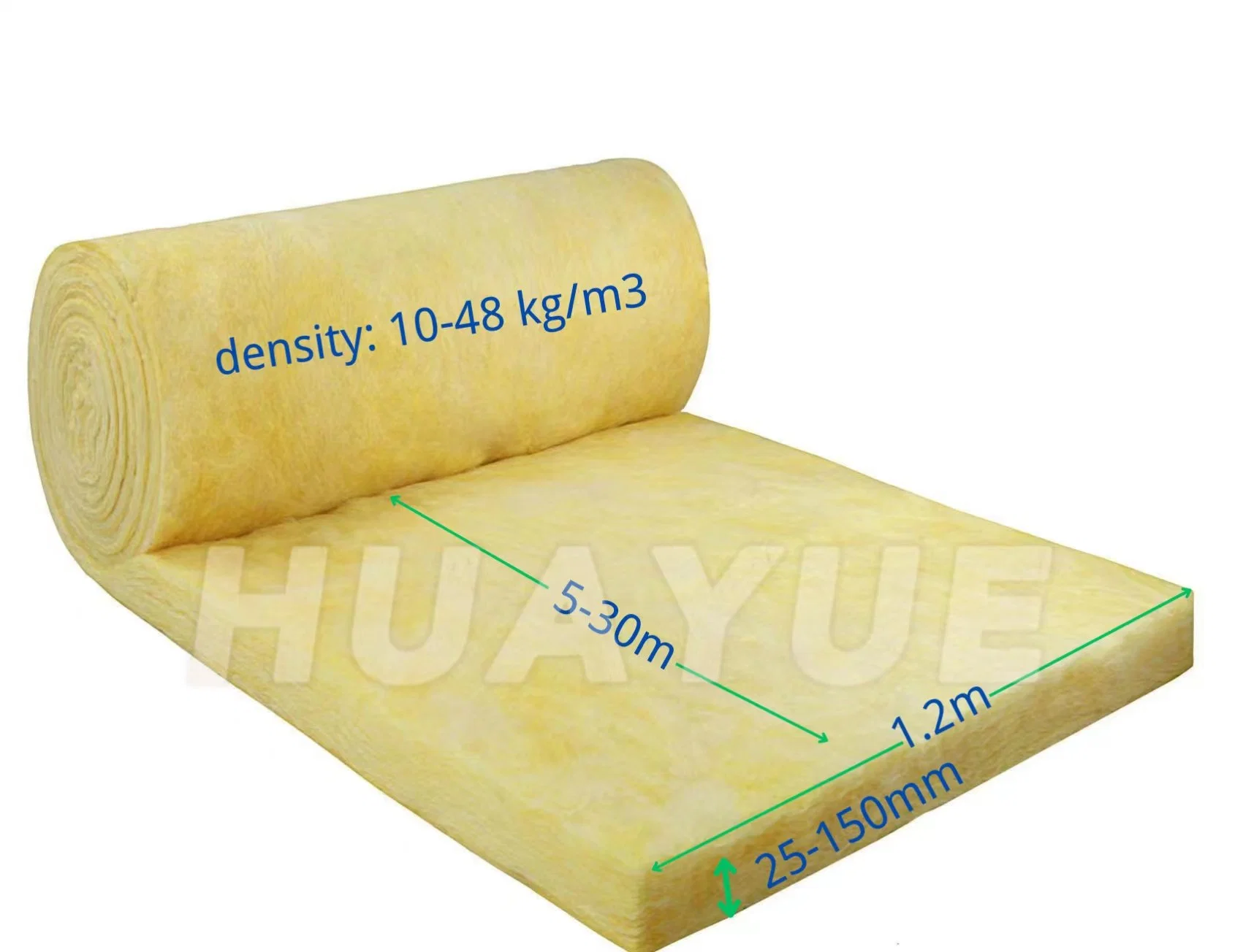 Original Factory Vapor-Tight Sound Absorption Glasswool Insulation for Duct Insulation