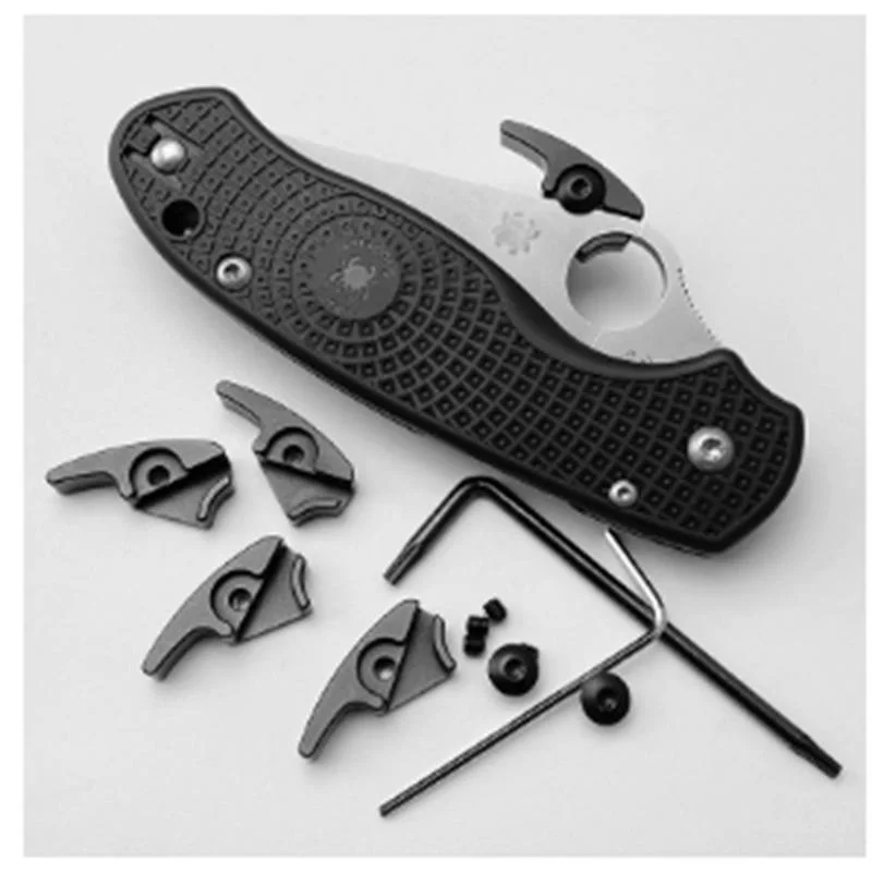 Spider C81 Quick Open Hook Spyderco Paramilitary with 2 Accessory Screw