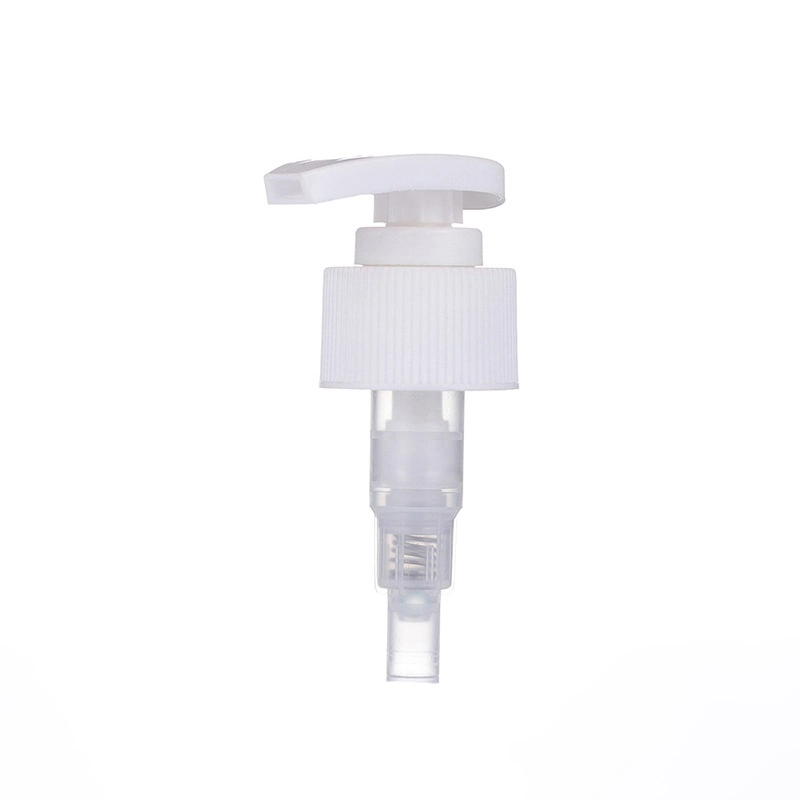 24mm 28mm Black White Transparent Plastic Cosmetic Serum Shampoo Press Pump Body Lotion Nozzle Pump Cap