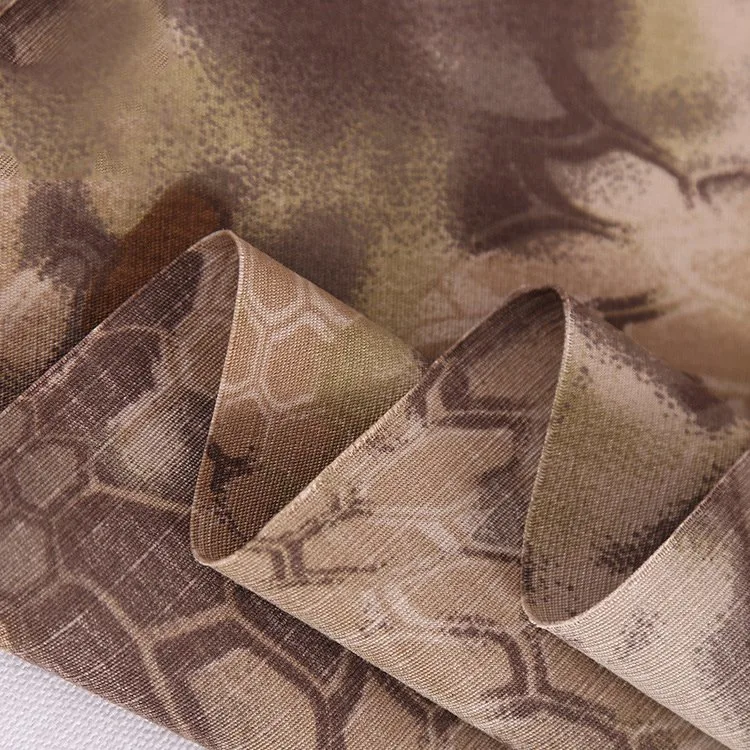 Vêtements en gros 65 % de polyester et 35% coton tissu tissé de camouflage militaire