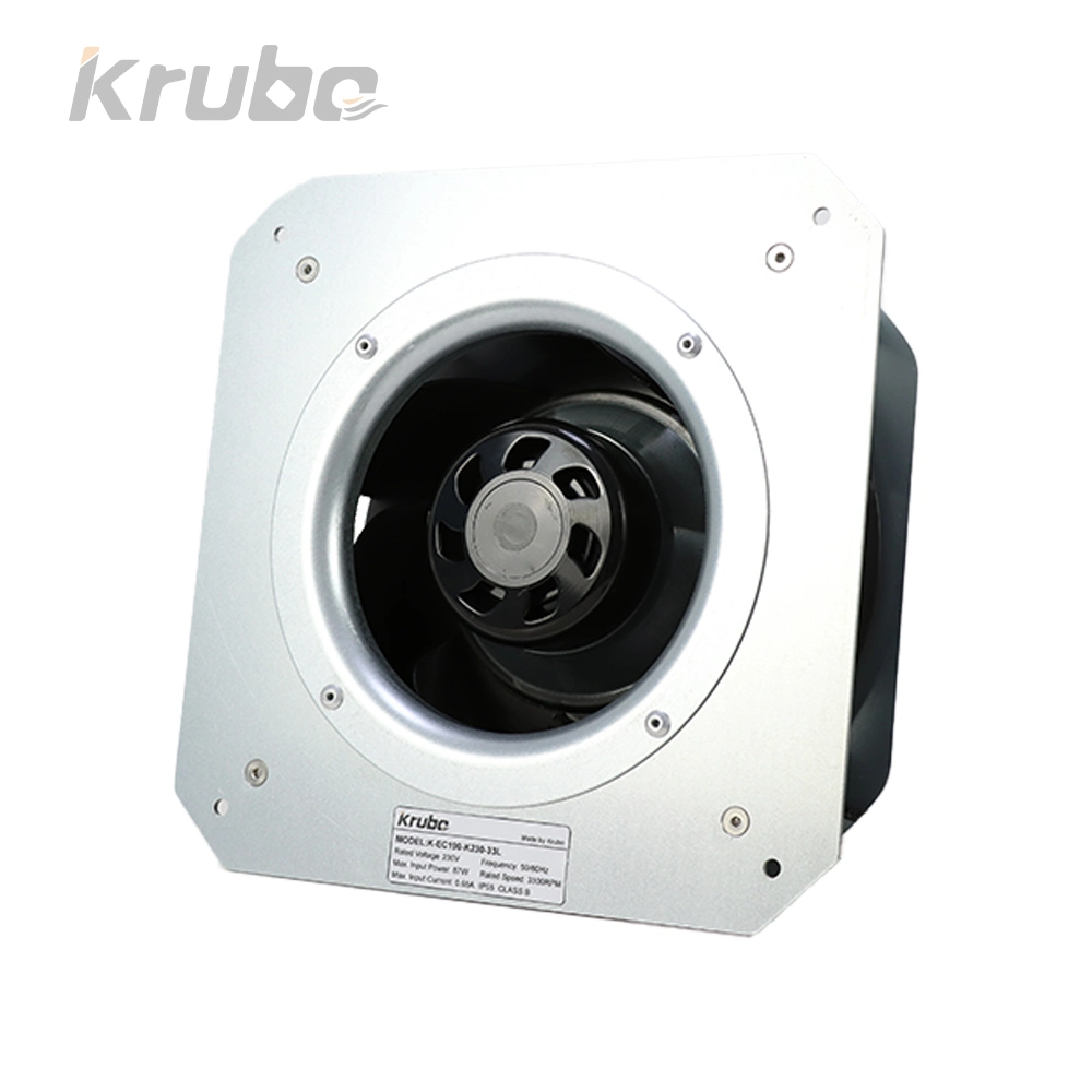 Ventilateur Ec Blowers 190mm dans l'industrie de l'énergie solaire pour la ventilation et la dissipation de chaleur.