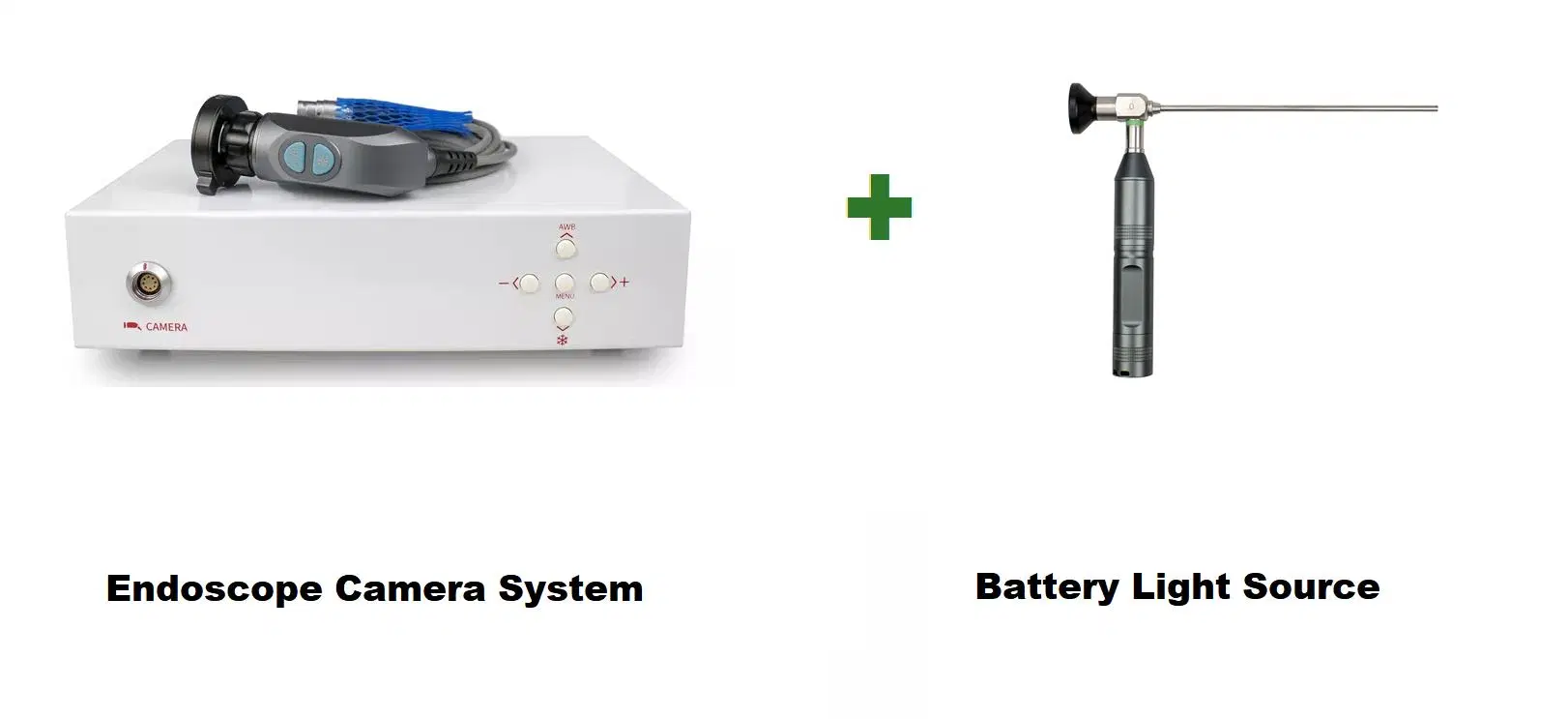 Endoscope rigide avec système de caméra d'entrée de gamme CVBS 1000 haute résolution Processeur de la caméra