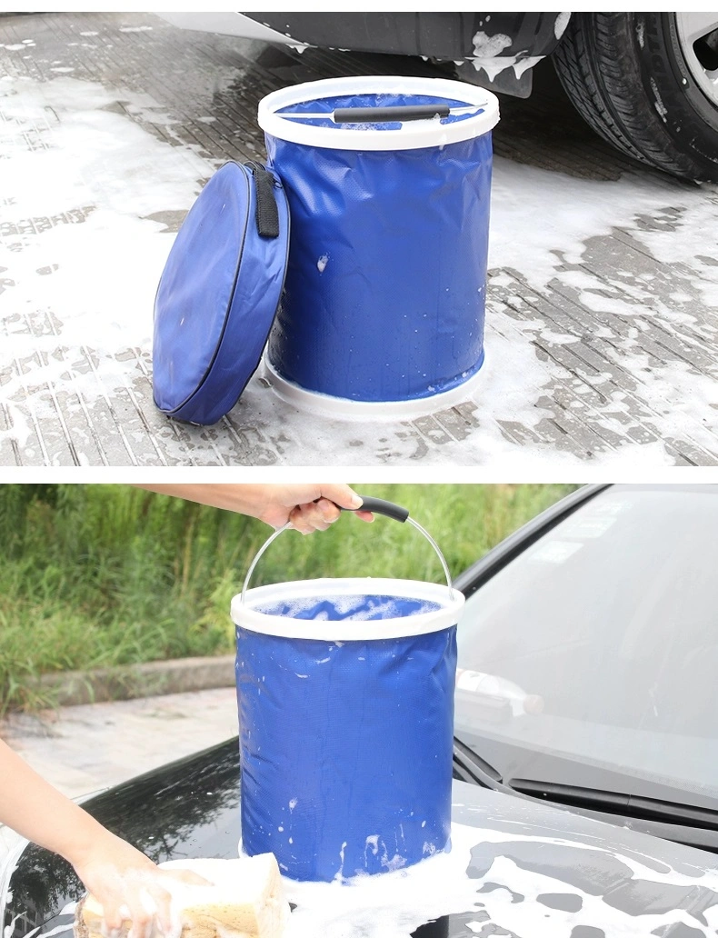 Car Cleaning Fishing Folding Water Pail