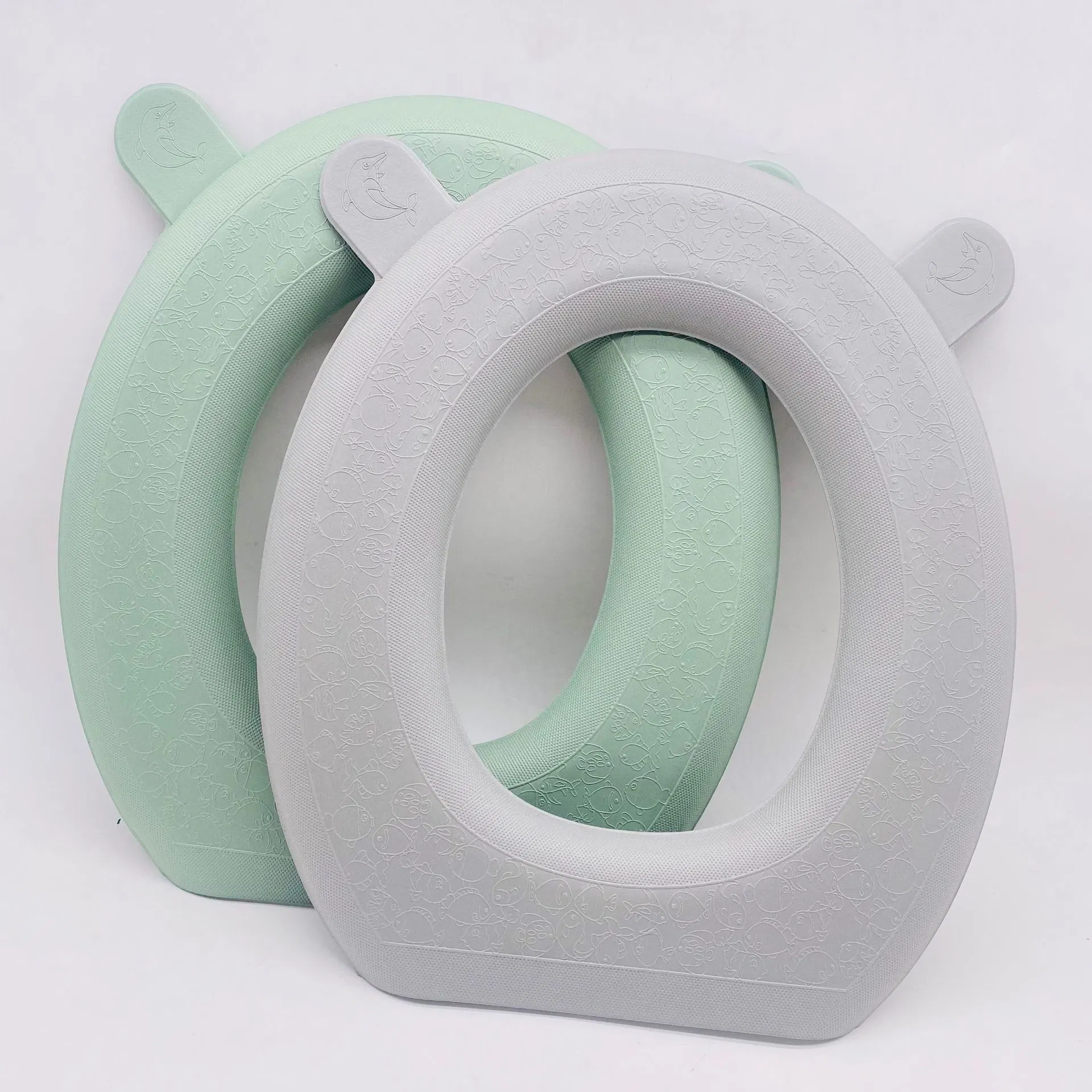 Bague de mousse de silicone universel Four-Season Coussin de siège de toilette Coussins pour les sièges de toilette doux