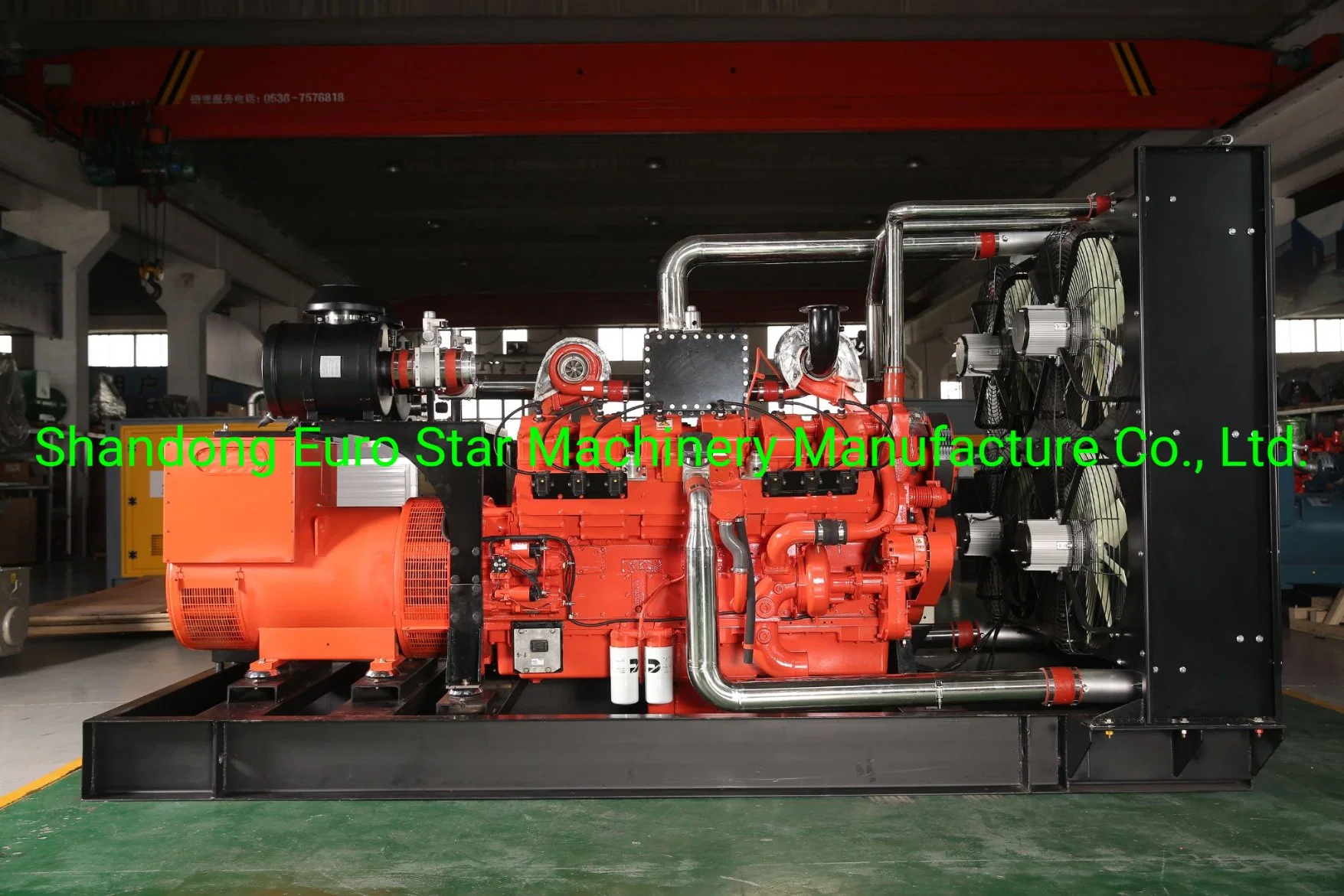 Manufacturers Wholesale/Supplier 500kw Big Size Portable Silent Natural Gas Generator