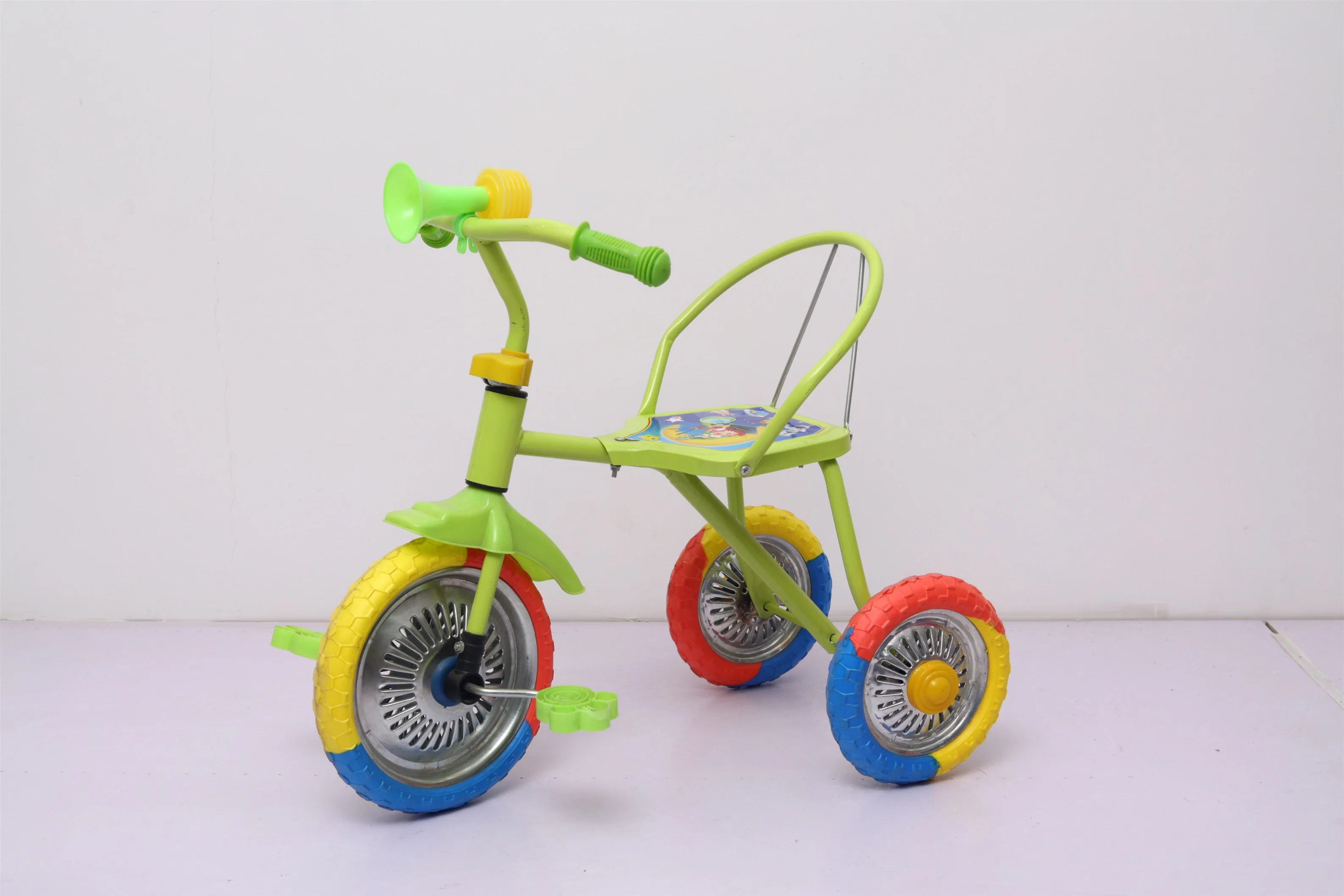 Triciclo con EVA Rueda de color a los niños suban Toy Trike