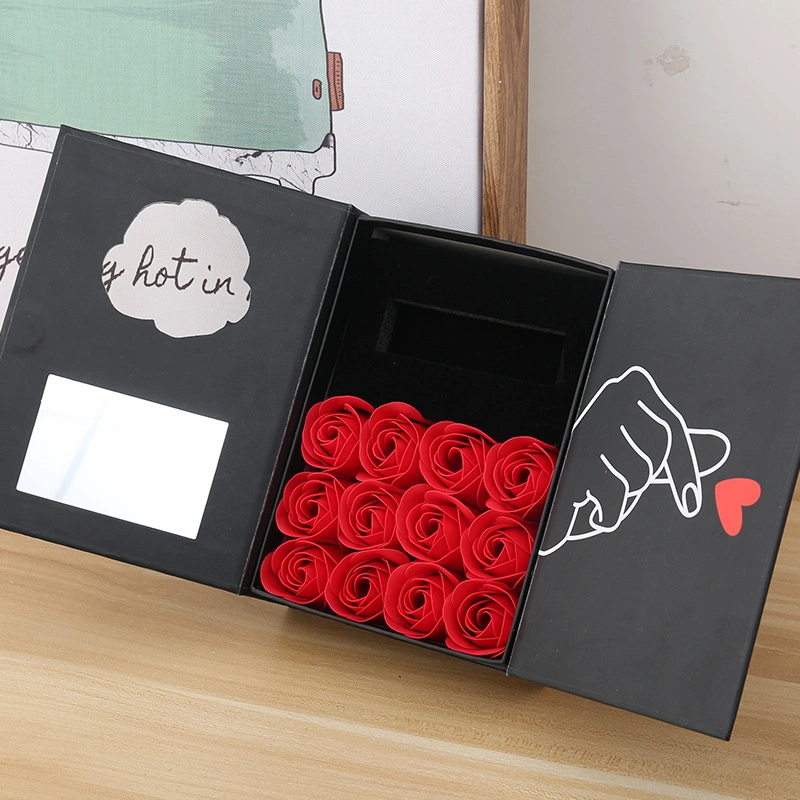 Flower Jewelry Gift Box Birthday Valentine's Day Wedding Decoration Package