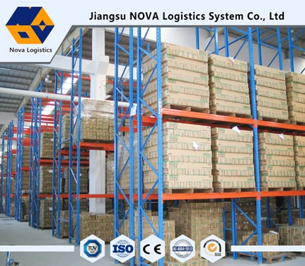 Heavy Duty Steel Box Beam Pallet Racking