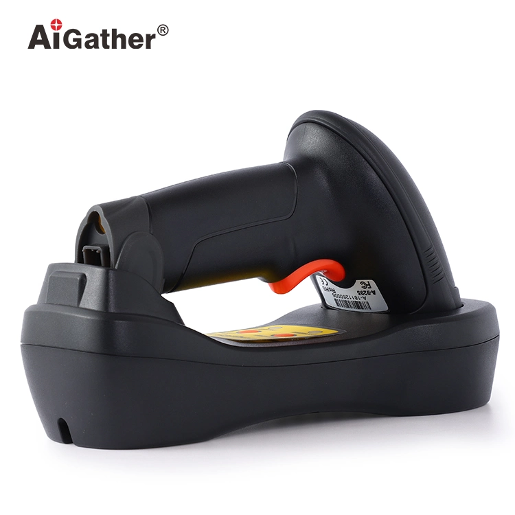 High quality/High cost performance Qr Code Reader IP52 Waterproof Anti-Dropping 1d 2D Wireless Barcode Scanner with Base