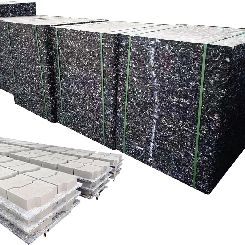 Горячая продажа высокое качество Высокая прочность долгий срок службы GMT Паллетный оптоволоконный блок трав Кирпичный поддон для изготовления бетонных блоков Машина