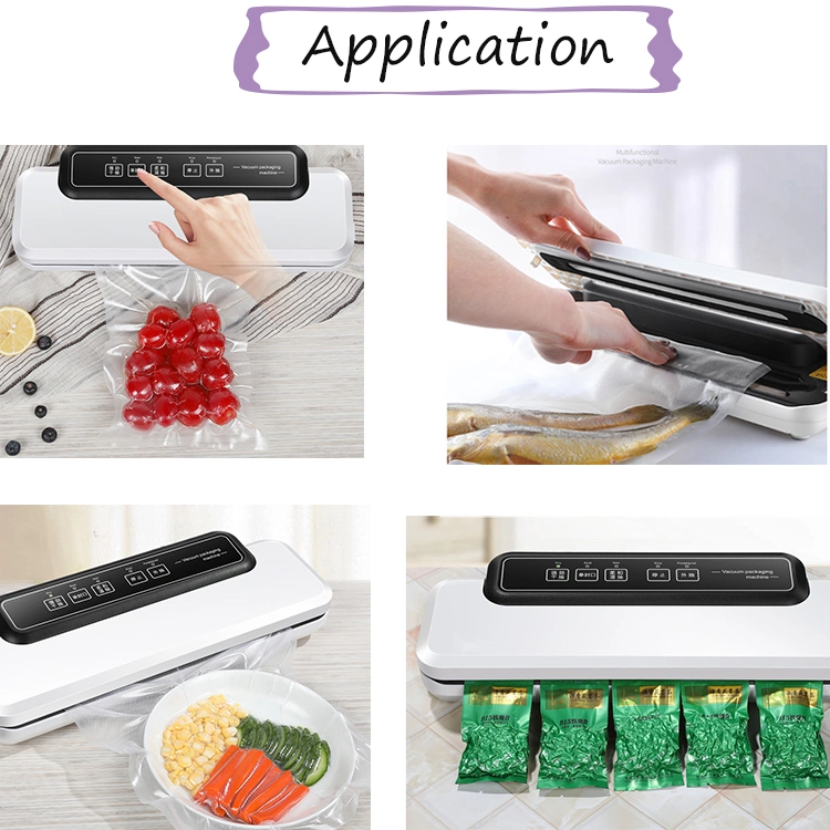 30cm Long Sealing Width Multi-Function Vacuum Sealing Machine Using with Food Vacuum Roll Bag for Daily Food Preservation