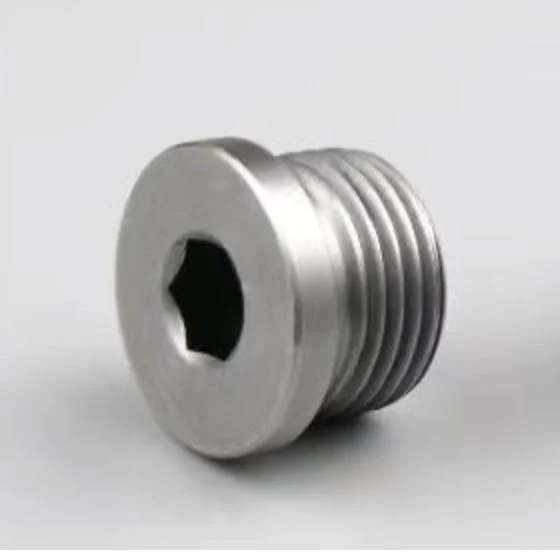 Customized Hydraulic Adaptor Stainless Steel Hexagon Plug