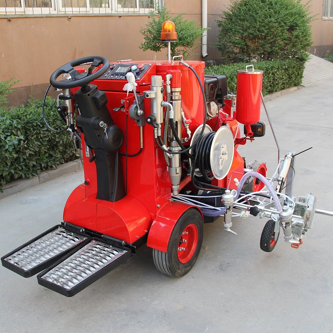 Self-Propelled Multi-Function Road Line Striping Machine with Two-Component External-Mixing