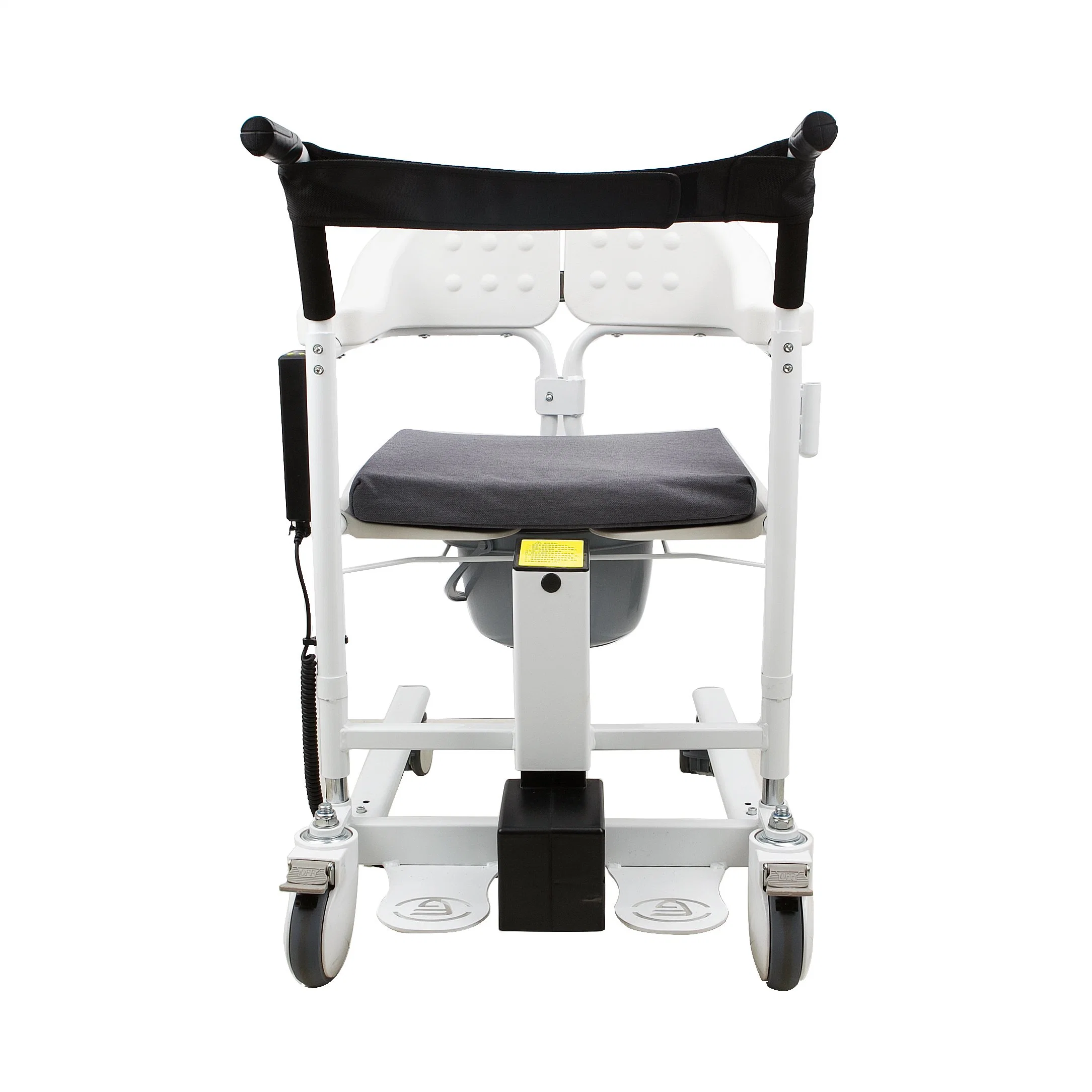 Transfer Lift Chair with Wheels Medical Shift Machine with Commode Toilet for Disabled Elderly