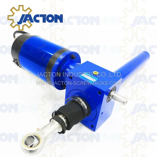 Electric Motor with Screw Jack 2.5 Ton, Motorized Screw Jacks, Customizable Swl Series Worm Gear Jack Supplier Lifts Motorized Electric Screw Jacks