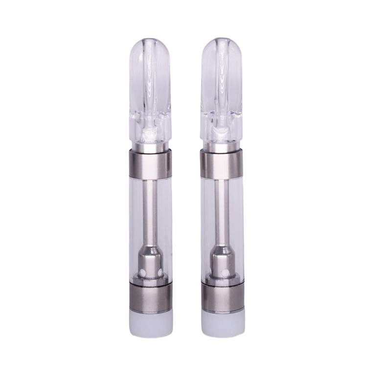 Clear Press Mouthpiece 316 Stainless Steel D8 Disposable/Chargeable Vape G5 Empty Oil Cartridge