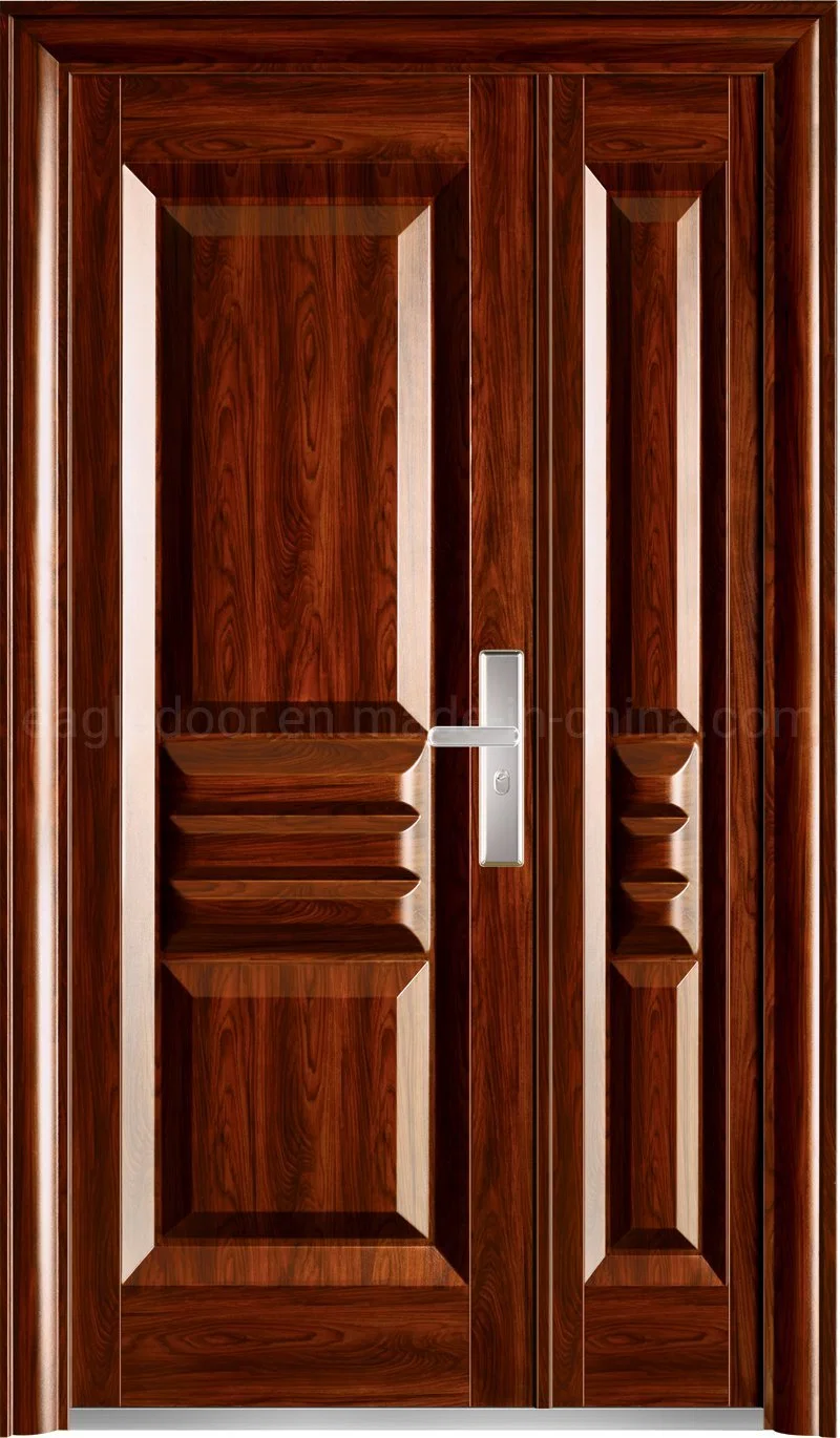 2021 China Manufacturer House Front Door Designs Steel Entry Exterior Security Steel Door