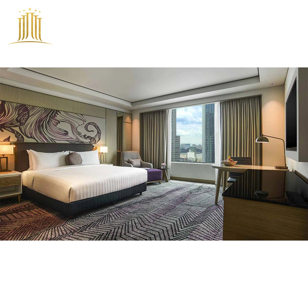 4 غرف فندق أنيق ذو تصميم اقتصادي حديث غرفة نوم أثاث فندق Resort Beach