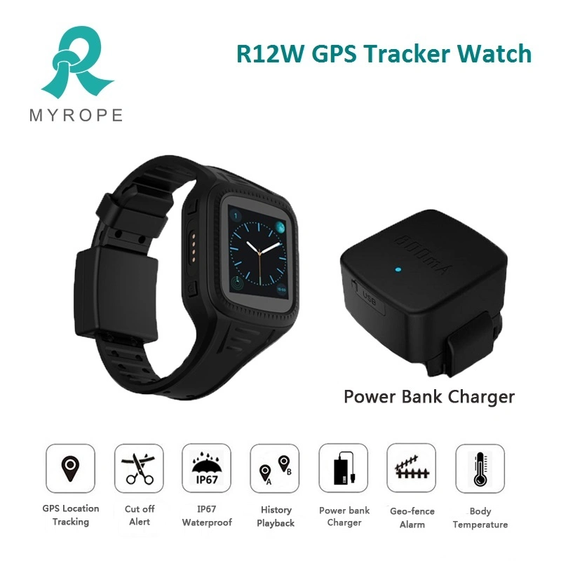 High Quality GPS Bracelet Tracker for Prisoner Offender Tamper Proof GPS Watch Tracker