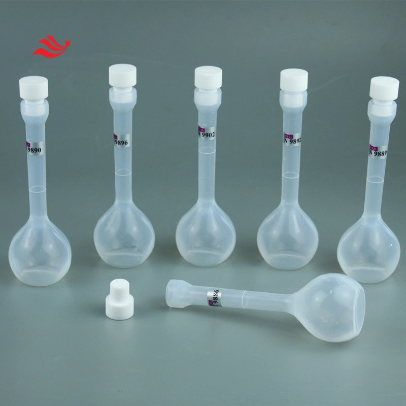 FEP Volumetric Flask 500ml Fixed Volume Screw Mouth with Scale and Clear Scale