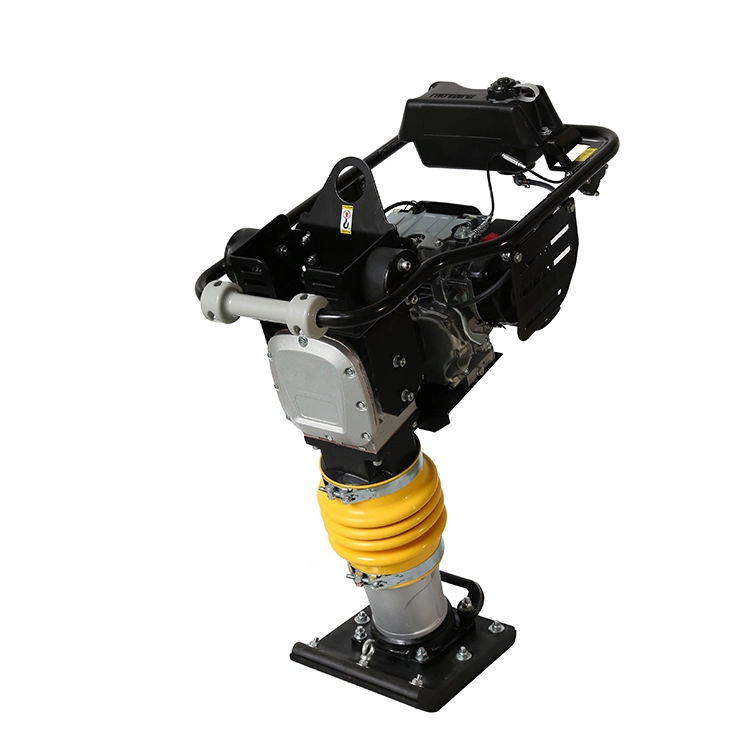 البنزين Tamping Rammer RM90 5.5HP 4kw 79kg تايلاند ضاغط القفز