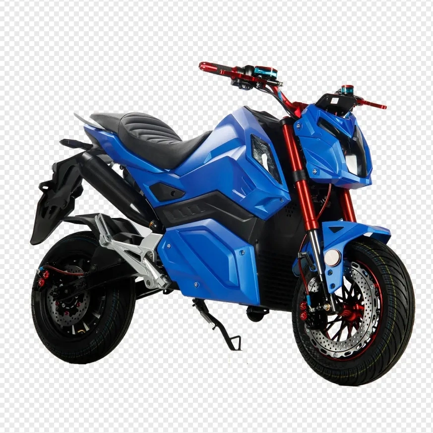 Good Quality 1000W Scooter Cheap Price Blue Moped Electric Motorcycles Front Back Disc Brake Scooter Electric for Adults