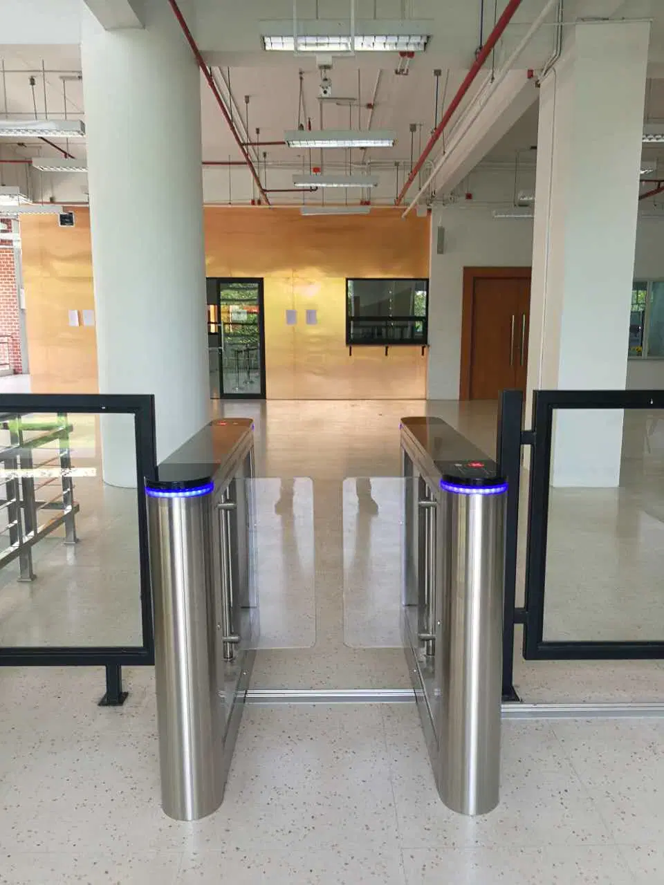 Full Automatic Bidirectional Facial Recognition Scanner Swing Barrier Turnstile