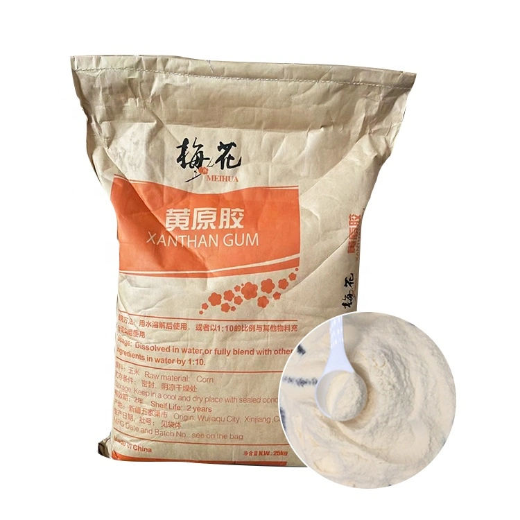 Xanthan Gum 80 Mesh and 200 Mesh for Food Thickeners with ISO9001/FDA/Halal/GMP/Kosher