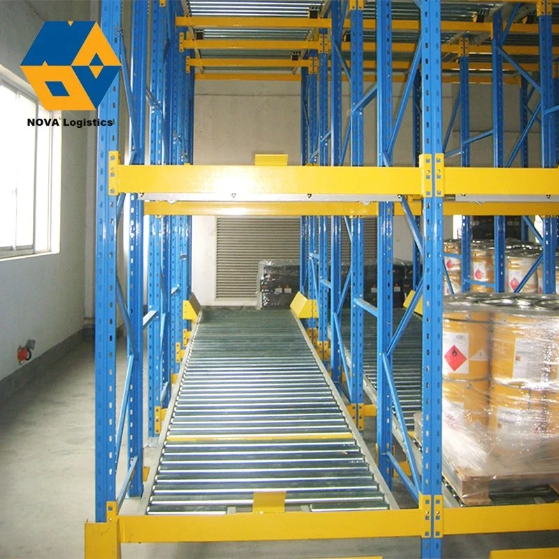 Nova Customized Adjustable Selective Warehouse Storage Heavy Duty Gravity Pallet Rack