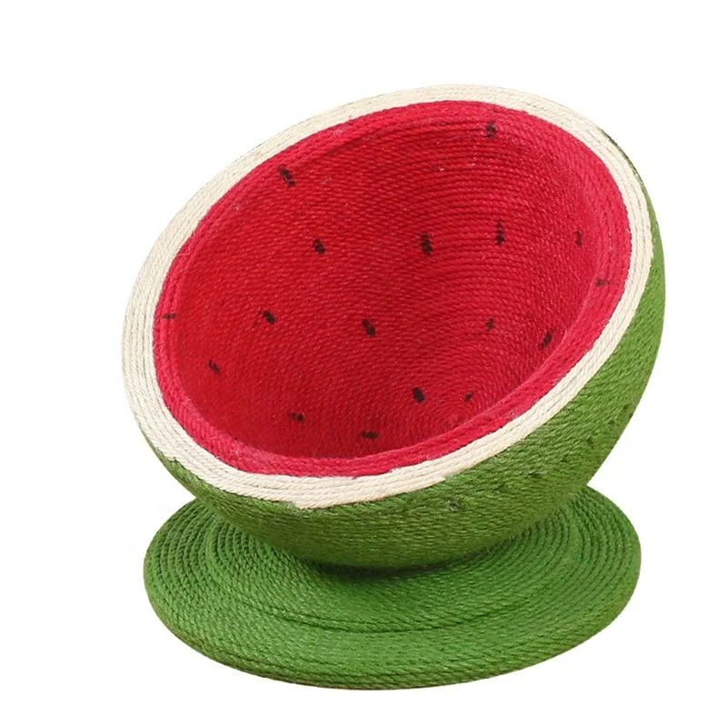 Raspador Designer moderno Moda bonito DIY Watermelon escalada Cat Tree Torre da Casa