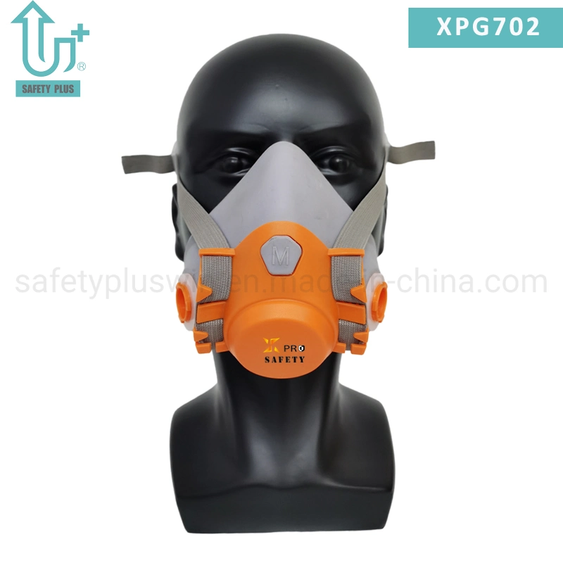 Custom Silicone Activated Filter Carbon Gas Protection Mask Reusable Particulate Chemical Respirator for Protective Respiratory