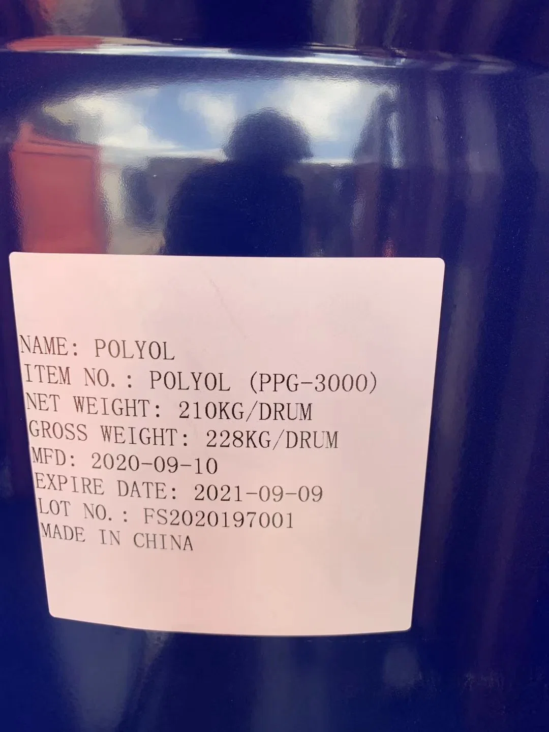 Poliéster poliol Peso Molecular de PPG PPG 1000 MW1000.