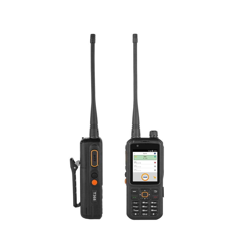 IP54 Walkie Talkie Inrico T368 Equipment WiFi 4G GPS Sos Radio Wireless Intercom for Fireman