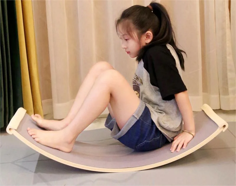 Wooden Balance Board for Children's Sense System Training Board