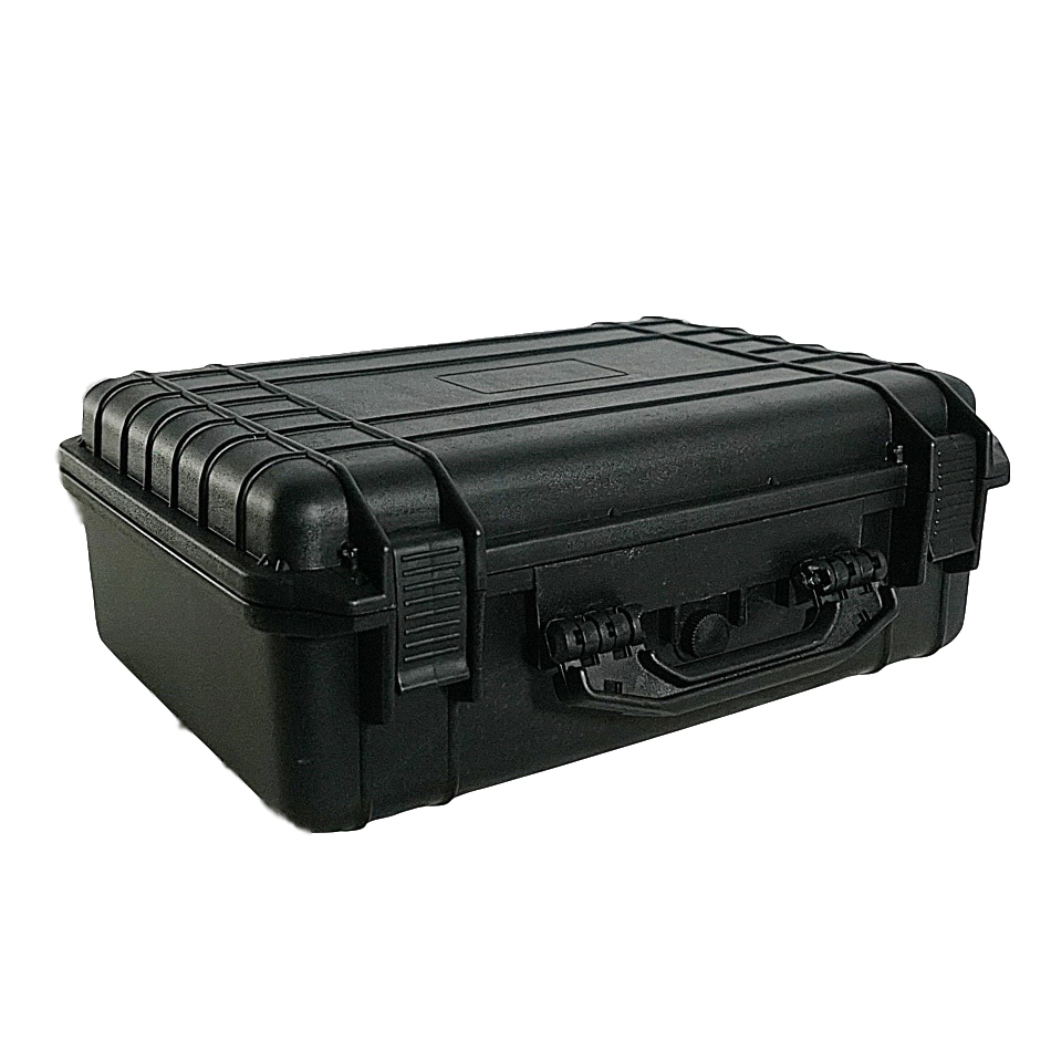 Protective Case for Photographic Equipment Medium Box (black) with Standard Sponge Large EVA Case